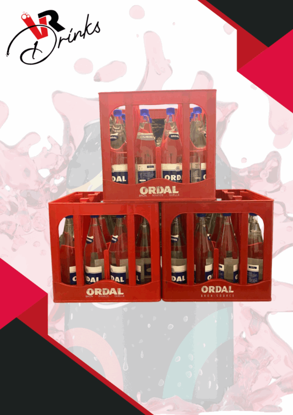 Ordal water Plat glas 12 x 1L BAK