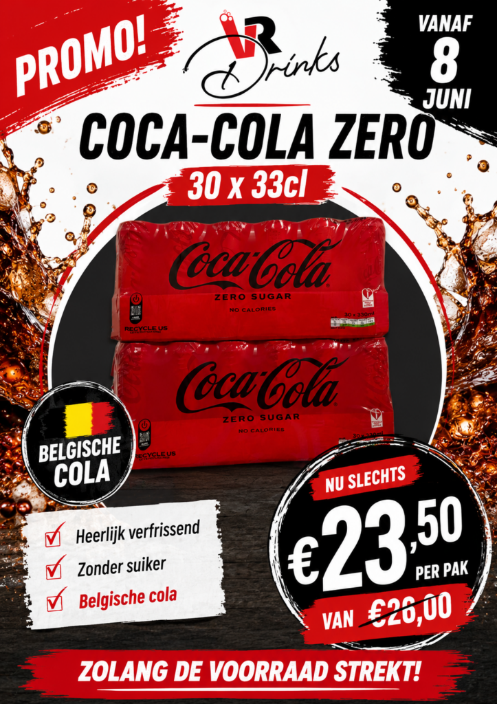 promo cola zero BE